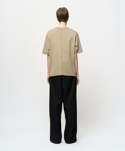 Juha（ユハ）の「HEAVY JERSEY HENLEY（Tシャツ/カットソー・メンズ・ブラック/ホワイト/ベージュ・4/3）」の17枚目の写真