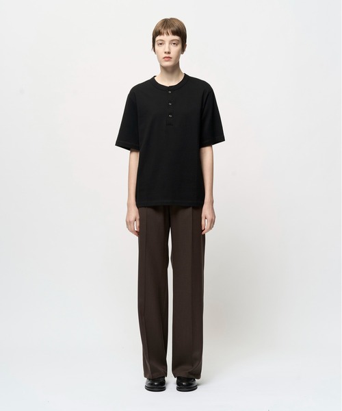 Juha（ユハ）の「HEAVY JERSEY HENLEY（Tシャツ/カットソー・メンズ・ブラック/ホワイト/ベージュ・4/3）」の18枚目の写真