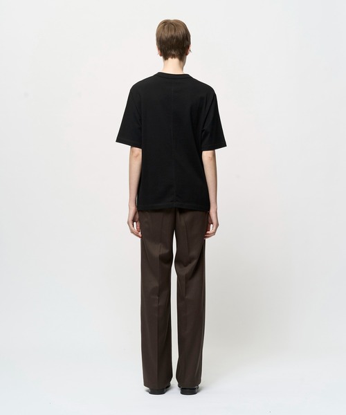 Juha（ユハ）の「HEAVY JERSEY HENLEY（Tシャツ/カットソー・メンズ・ブラック/ホワイト/ベージュ・4/3）」の4枚目の写真