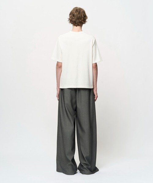 Juha（ユハ）の「HEAVY JERSEY HENLEY（Tシャツ/カットソー・メンズ・ブラック/ホワイト/ベージュ・4/3）」の7枚目の写真