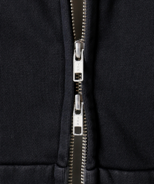 CITYSHOP(シティーショップ)の「《追加2》V/O ZIP-UP HOODIE:パーカー(スウェット・レディース・ベージュ/ブラック・FREE)」の20枚目の写真