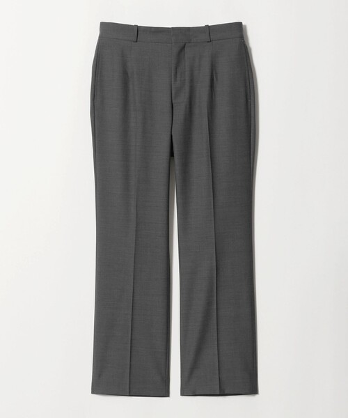 UNITED ARROWS（ユナイテッドアローズ）の「ワンフォーティ サテン モダンストレート スラックス（スラックス・メンズ・ベージュ/ダークグレー・M/S/L/XL）」の10枚目の写真