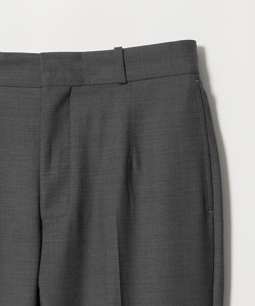 UNITED ARROWS（ユナイテッドアローズ）の「ワンフォーティ サテン モダンストレート スラックス（スラックス・メンズ・ベージュ/ダークグレー・M/S/L/XL）」の13枚目の写真