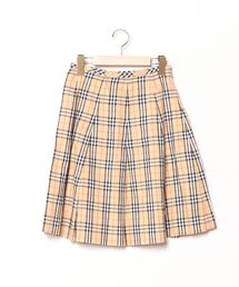 ブランド古着】チェック柄ミニスカート（スカート）｜BURBERRY BLUE