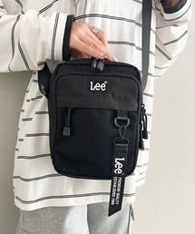 Lee.撥水ポリエステル 2層式タテ型ショルダーバッグ.ミニショルダー