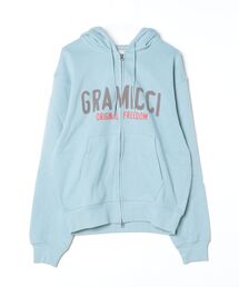 Gramicci | SPELL OUT ZIP HOODED SWEATSHIRT(パーカー)
