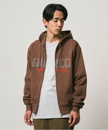 SPELL OUT ZIP HOODED SWEATSHIRT|スペルアウトジップフーデッドスウェットシャツ