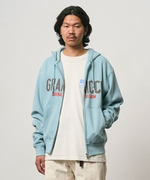 SPELL OUT ZIP HOODED SWEATSHIRT|スペルアウトジップフーデッドスウェットシャツ
