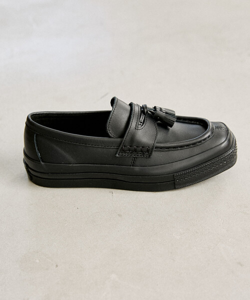 CONVERSE（コンバース）の「CONVERSE/コンバース ALL STAR SQUARE TOE LOAFER[23.0~25.0cm]/オールスター スクエアトウ ローファー/ローファースニーカー/タッセルローファー　限定展開（ローファー・レディース・ブラック・25.0cm/23.0cm/24.0cm）」の8枚目の写真