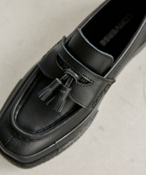 CONVERSE（コンバース）の「CONVERSE/コンバース ALL STAR SQUARE TOE LOAFER[23.0~25.0cm]/オールスター スクエアトウ ローファー/ローファースニーカー/タッセルローファー　限定展開（ローファー・レディース・ブラック・25.0cm/23.0cm/24.0cm）」の11枚目の写真