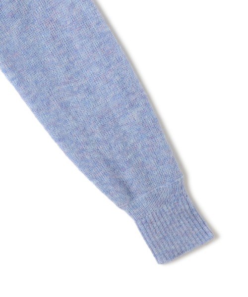 ADAM ET ROPE'(アダムエロペ)の「【WEB限定】モヘヤジップカーディガン(カーディガン/ボレロ・レディース・ブルー系その他4/グレー/ホワイト・FREE)」の22枚目の写真