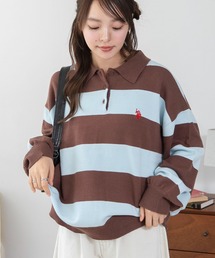 ∴WEGO/【26年秋冬新作】U.S.POLO ASSN.ジャガードポロニット