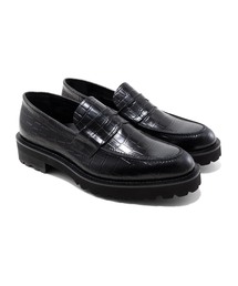 KENFORD | The Kenford Fineshoes NEW CLASSIC COIN LOAFERS/BLACK CROCODILE(ローファー)