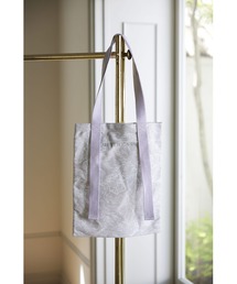 Race Print Canvas Tote Bag