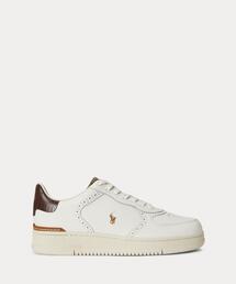 POLO RALPH LAUREN | マスターズ コート レザー ブローグ スニーカー(スニーカー)