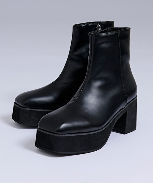 Ellno Loset(エルノロゼット)の「2wayチェーンヒールブーツ(ブーツ・メンズ・ブラック系その他/ブラック・X-LARGE/LARGE/X-SMALL/MEDIUM/SMALL)」の7枚目の写真