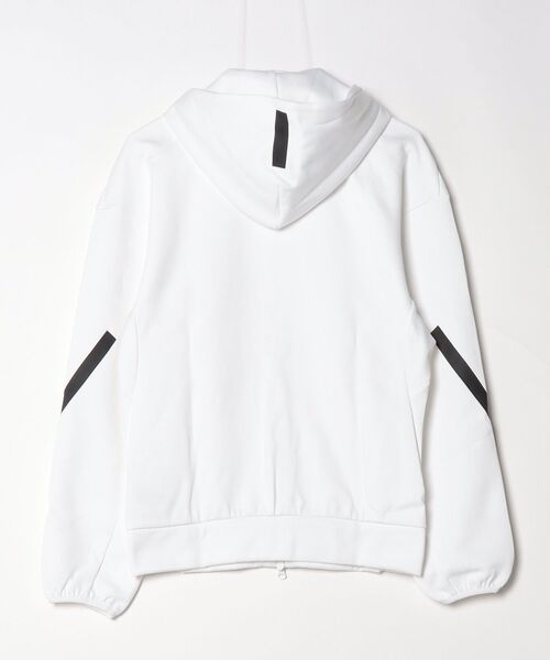 adidas(アディダス)の「アディダス Z.N.E. フルジップ トラックトップ / ジャージ / アディダス adidas(パーカー・メンズ・ホワイト・XX-LARGE/3XL/LARGE/MEDIUM/SMALL/X-LARGE/X-SMALL)」の2枚目の写真