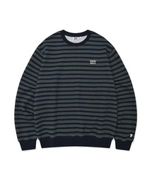 MULTI STRIPE SWEATSHIRT