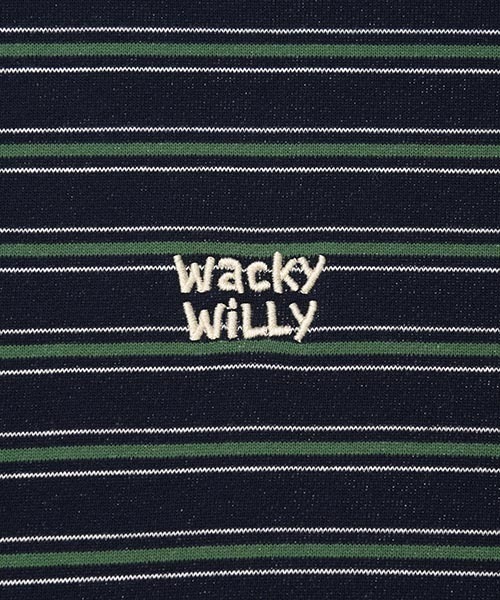 Wacky WiLLy(ワッキーウィリー)の「MULTI STRIPE SWEATSHIRT(スウェット・メンズ・ネイビー/グレー・SMALL/MEDIUM/LARGE/X-LARGE)」の11枚目の写真