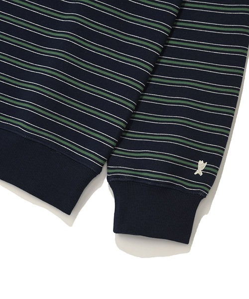 Wacky WiLLy(ワッキーウィリー)の「MULTI STRIPE SWEATSHIRT(スウェット・メンズ・ネイビー/グレー・SMALL/MEDIUM/LARGE/X-LARGE)」の12枚目の写真