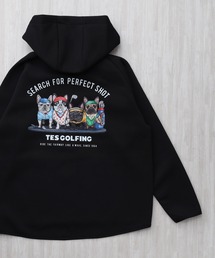 TES GOLF TECH ZIP PK 4BUHI / フルジップパーカー