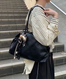 《本革/380g》ロングハンドルボストンバッグ