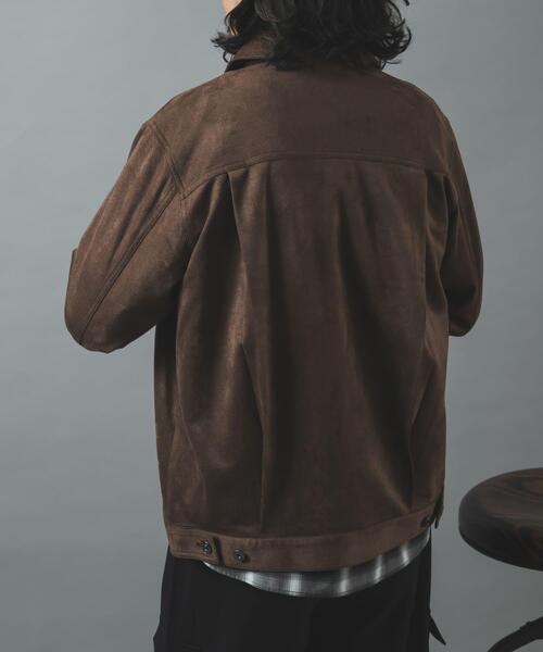 ITEMS URBANRESEARCH(アイテムズ アーバンリサーチ)の「F.S.2nd type トラッカー ライトジャケット(カバーオール・メンズ・ブラウン/ブラック・LARGE/MEDIUM)」の15枚目の写真
