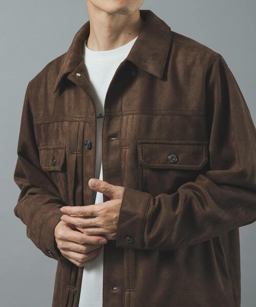 ITEMS URBANRESEARCH(アイテムズ アーバンリサーチ)の「F.S.2nd type トラッカー ライトジャケット(カバーオール・メンズ・ブラウン/ブラック・LARGE/MEDIUM)」の18枚目の写真