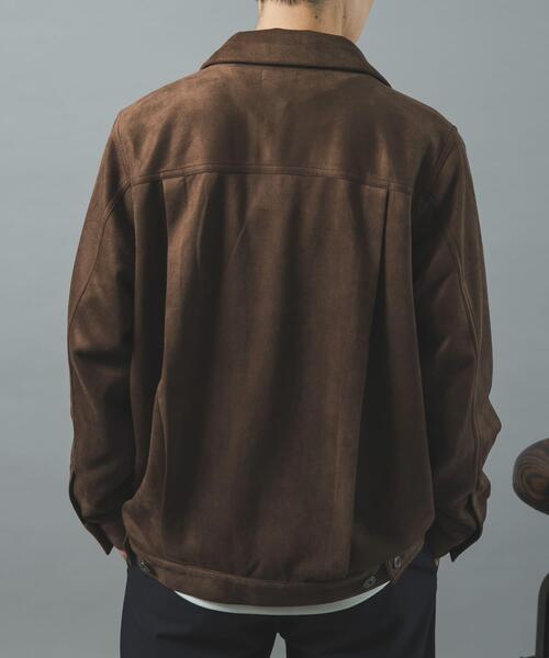 ITEMS URBANRESEARCH(アイテムズ アーバンリサーチ)の「F.S.2nd type トラッカー ライトジャケット(カバーオール・メンズ・ブラウン/ブラック・LARGE/MEDIUM)」の19枚目の写真