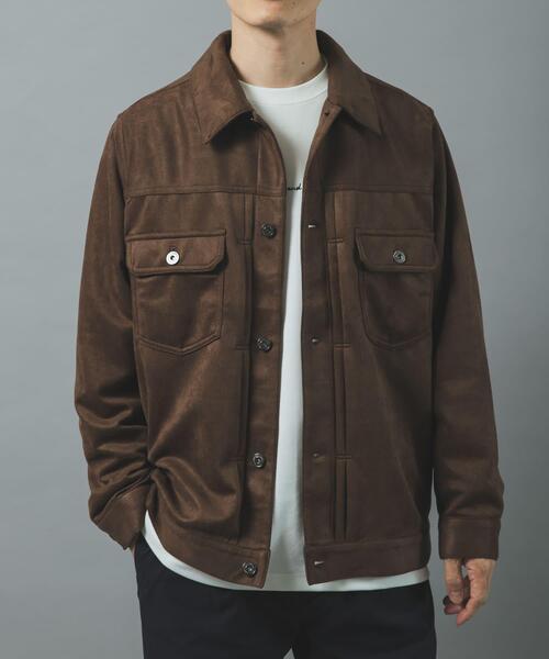 ITEMS URBANRESEARCH(アイテムズ アーバンリサーチ)の「F.S.2nd type トラッカー ライトジャケット(カバーオール・メンズ・ブラウン/ブラック・LARGE/MEDIUM)」の22枚目の写真