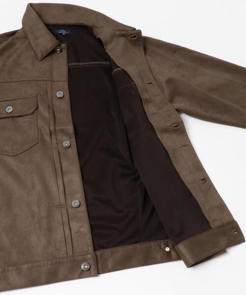 ITEMS URBANRESEARCH(アイテムズ アーバンリサーチ)の「F.S.2nd type トラッカー ライトジャケット(カバーオール・メンズ・ブラウン/ブラック・LARGE/MEDIUM)」の6枚目の写真