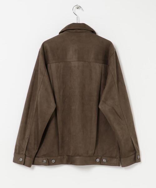 ITEMS URBANRESEARCH(アイテムズ アーバンリサーチ)の「F.S.2nd type トラッカー ライトジャケット(カバーオール・メンズ・ブラウン/ブラック・LARGE/MEDIUM)」の7枚目の写真
