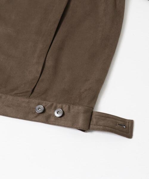 ITEMS URBANRESEARCH(アイテムズ アーバンリサーチ)の「F.S.2nd type トラッカー ライトジャケット(カバーオール・メンズ・ブラウン/ブラック・LARGE/MEDIUM)」の8枚目の写真