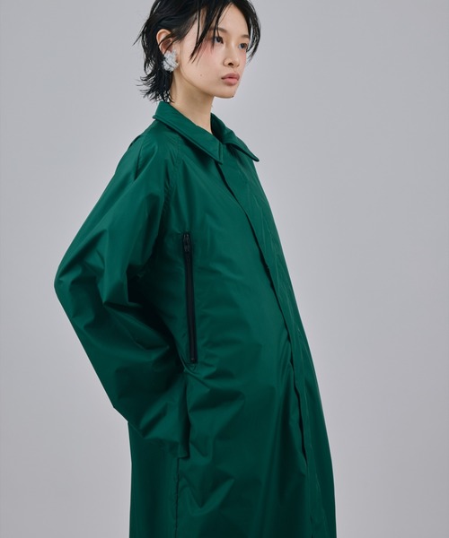NON TOKYO(ノントーキョー)の「NON TOKYO/ノントーキョー/REVERSIBLE TECH COATリバーシブルテックコート(その他アウター・レディース・ブラック/ブラウン・2/1)」の2枚目の写真