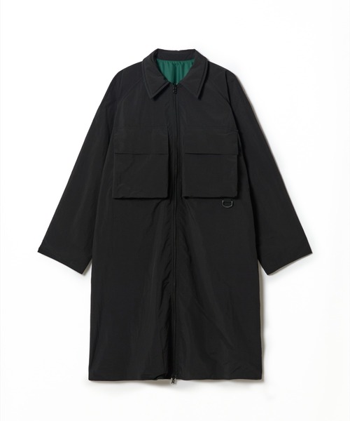 NON TOKYO(ノントーキョー)の「NON TOKYO/ノントーキョー/REVERSIBLE TECH COATリバーシブルテックコート(その他アウター・レディース・ブラック/ブラウン・2/1)」の9枚目の写真