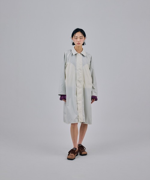 NON TOKYO(ノントーキョー)の「NON TOKYO/ノントーキョー/REVERSIBLE TECH COATリバーシブルテックコート(その他アウター・レディース・ブラック/ブラウン・2/1)」の13枚目の写真