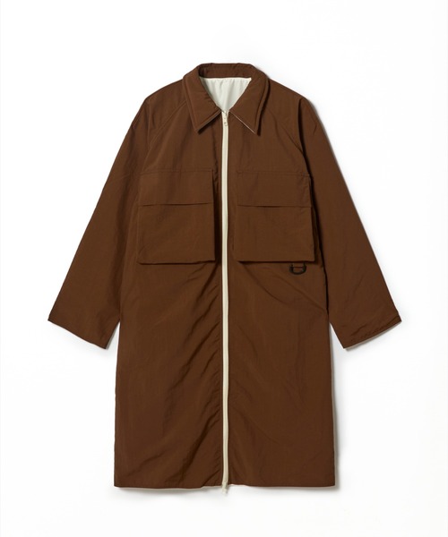 NON TOKYO(ノントーキョー)の「NON TOKYO/ノントーキョー/REVERSIBLE TECH COATリバーシブルテックコート(その他アウター・レディース・ブラック/ブラウン・2/1)」の17枚目の写真