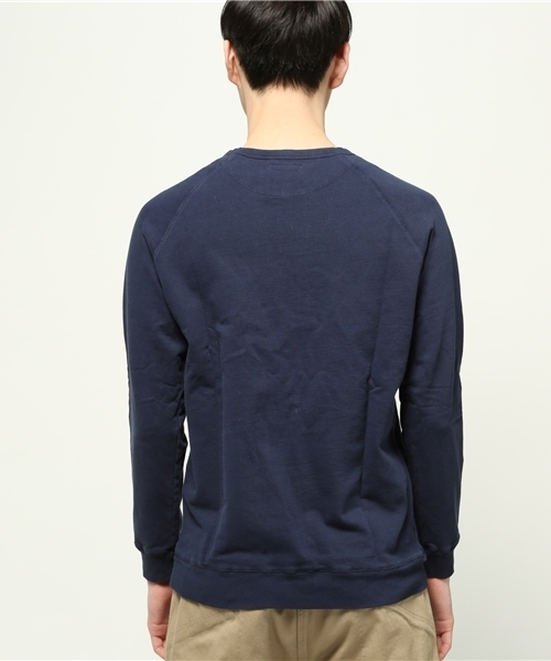 Quality Peoples(クオリティピープルズ)の「Quality Peoples / Smile プリントスウェット(スウェット・メンズ・ネイビー/その他・MEDIUM/SMALL)」の4枚目の写真