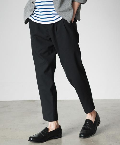 green label relaxing(グリーンレーベルリラクシング)の「KC ウォッシャブル/TRO 2P/テーパード ユーティリティーパンツ 9L◆(その他パンツ・メンズ・ネイビー/グレー/ブラック・LARGE/X-LARGE/MEDIUM/SMALL)」の2枚目の写真