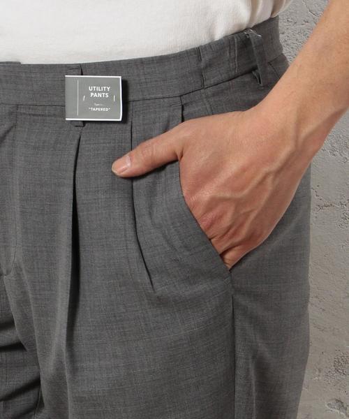 green label relaxing(グリーンレーベルリラクシング)の「KC ウォッシャブル/TRO 2P/テーパード ユーティリティーパンツ 9L◆(その他パンツ・メンズ・ネイビー/グレー/ブラック・LARGE/X-LARGE/MEDIUM/SMALL)」の15枚目の写真