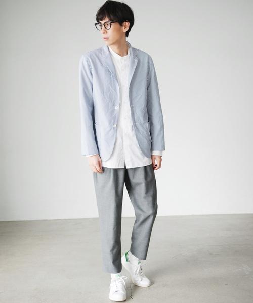 green label relaxing(グリーンレーベルリラクシング)の「KC ウォッシャブル/TRO 2P/テーパード ユーティリティーパンツ 9L◆(その他パンツ・メンズ・ネイビー/グレー/ブラック・LARGE/X-LARGE/MEDIUM/SMALL)」の13枚目の写真