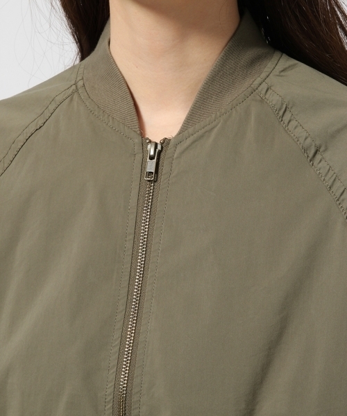 GLOBAL WORK(グローバルワーク)の「MA-1 7分袖/716211(MA-1・レディース・カーキ/ネイビー・LARGE/MEDIUM)」の6枚目の写真