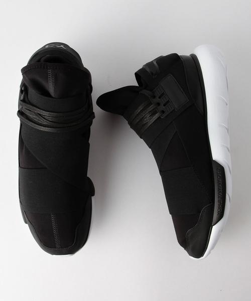 Y-3（ワイスリー）の「Y-3（ワイスリー）QASA HIGH■■■（スニーカー・メンズ・ホワイト/ブラック・10/8h/9/9h）」の2枚目の写真
