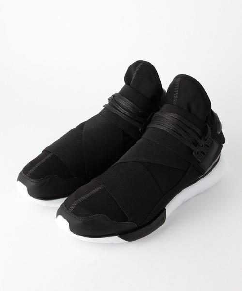 Y-3（ワイスリー）の「Y-3（ワイスリー）QASA HIGH■■■（スニーカー・メンズ・ホワイト/ブラック・10/8h/9/9h）」の3枚目の写真
