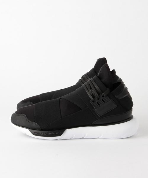 Y-3（ワイスリー）の「Y-3（ワイスリー）QASA HIGH■■■（スニーカー・メンズ・ホワイト/ブラック・10/8h/9/9h）」の4枚目の写真