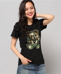 HYSTERIC GLAMOUR | CAMO BEAR pt T-SH(Tシャツ/カットソー)