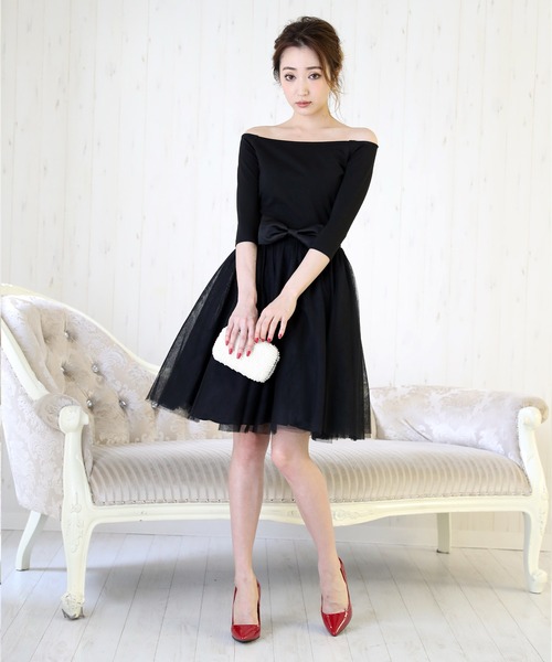 セール 結婚式ドレス オフショルダーチュールワンピース ワンピース Dress Lab ドレスラボ のファッション通販 Zozotown セール 結婚式ドレス オフショルダーチュールワンピース ワンピース Dress Lab ドレスラボ のファッション通販 Zozotown