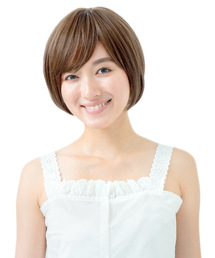 LINEASTORIA(リネアストリア)の【フルウィッグ】天使のマニッシュショート(スキン付)(ウィッグ)