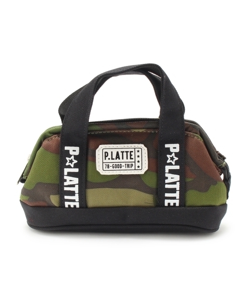 ボストンバッグ型ポーチ ポーチ 財布 小物 Pink Latte ピンクラテ のファッション ポーチ セール