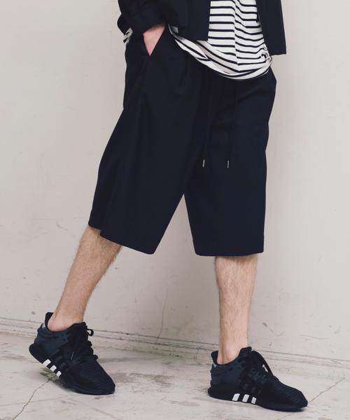 MONKEY TIME(モンキータイム)の「<monkey time> TW/TWL 6LEG WIDE SHORTS/ショーツ ◆(その他パンツ・メンズ・ブラック/グレー・MEDIUM/LARGE/SMALL)」の6枚目の写真